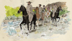 On October 15, 1776, the Dominquez-Escalante Expedition was the first to document the location of this area.