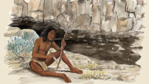 The Southern Paiute, referred to as hunter-gatherers, lived along the banks of the streams.